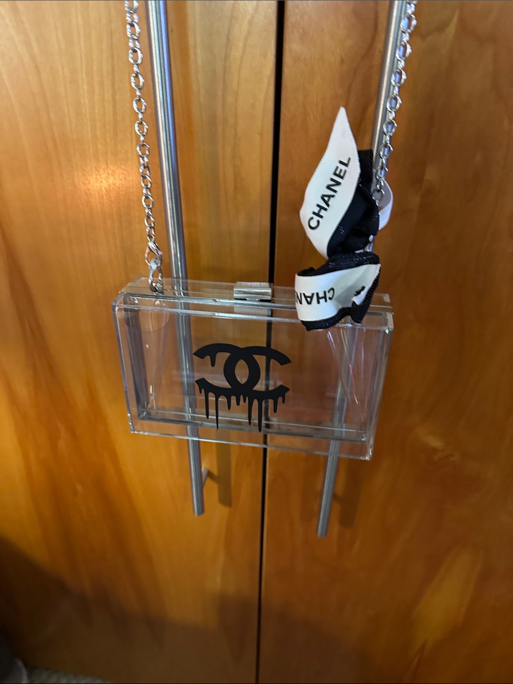 Cute Clear Acrylic Crossbody so cute fashion no brand fits a lot concert games